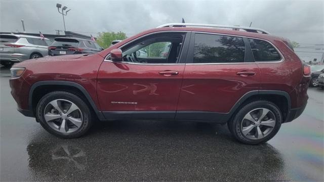 used 2021 Jeep Cherokee car, priced at $24,998