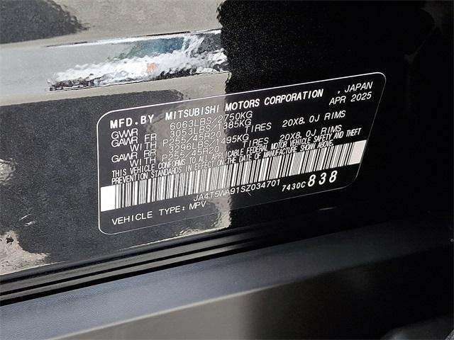 new 2025 Mitsubishi Outlander PHEV car, priced at $52,600