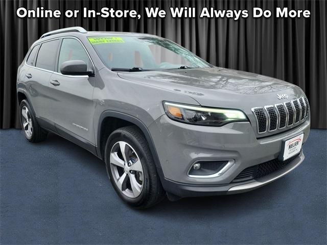 used 2021 Jeep Cherokee car, priced at $22,377
