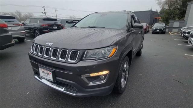 used 2021 Jeep Compass car, priced at $22,479