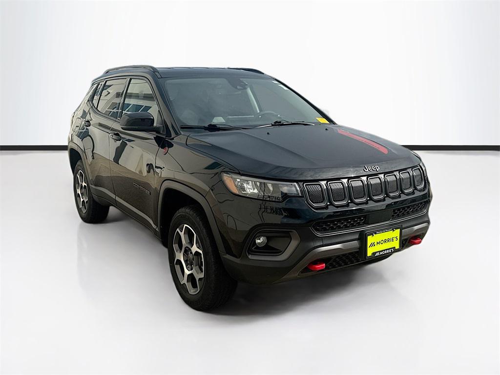 used 2022 Jeep Compass car, priced at $22,500
