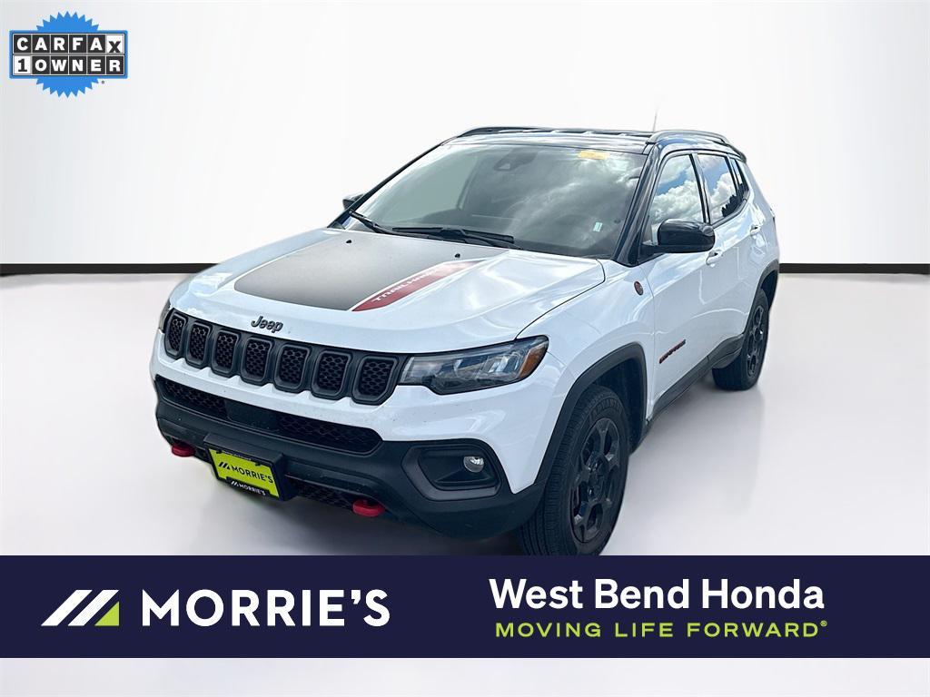 used 2023 Jeep Compass car, priced at $22,525
