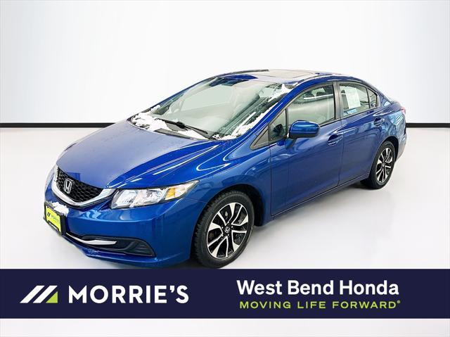 used 2015 Honda Civic car, priced at $9,644