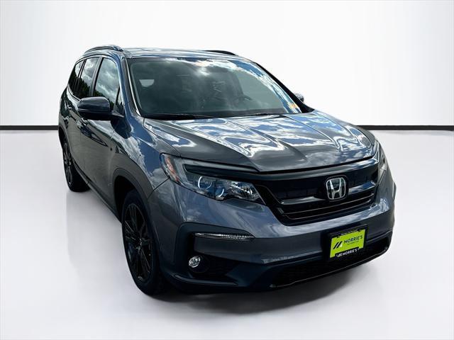 used 2022 Honda Pilot car, priced at $35,999