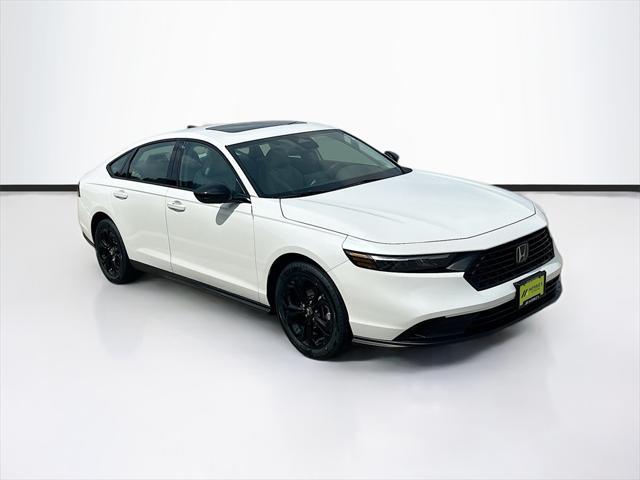 new 2025 Honda Accord car, priced at $29,805
