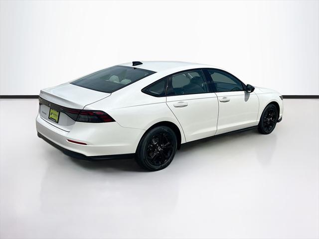 new 2025 Honda Accord car, priced at $29,805
