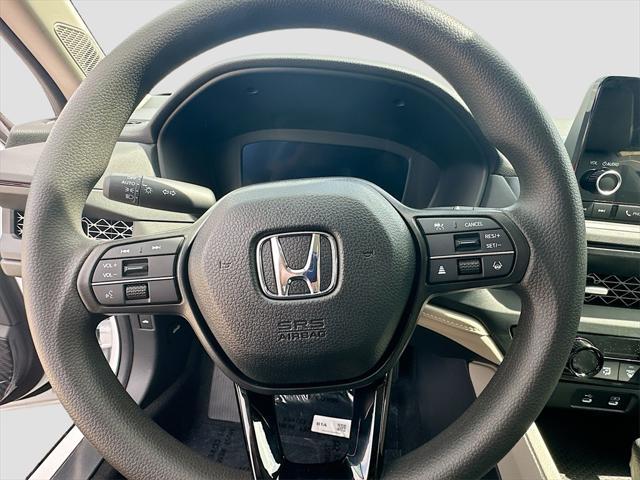 new 2025 Honda Accord car, priced at $29,805