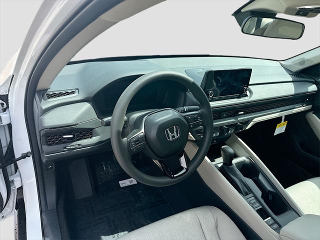 new 2025 Honda Accord car, priced at $29,805