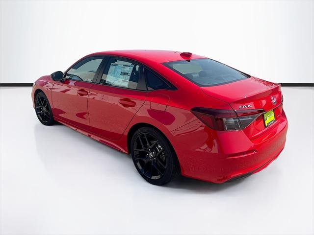 new 2025 Honda Civic Hybrid car, priced at $27,839