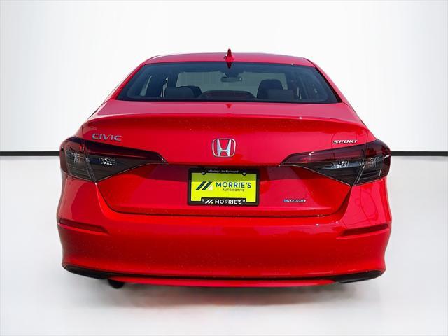 new 2025 Honda Civic Hybrid car, priced at $27,839