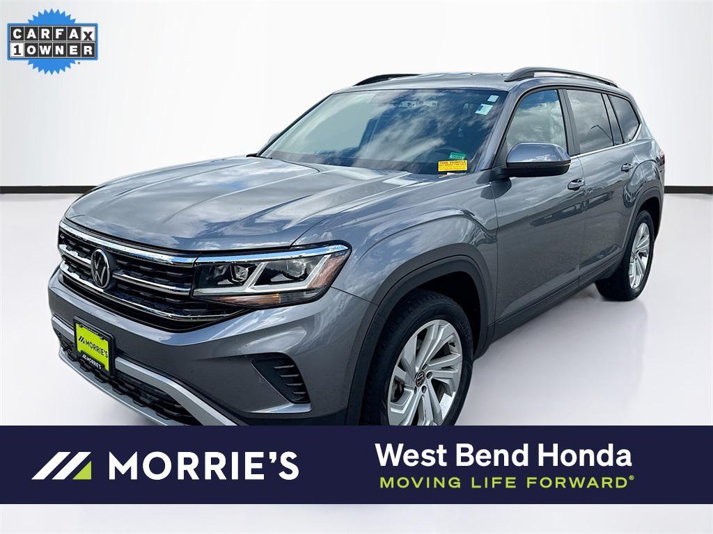 used 2021 Volkswagen Atlas car, priced at $24,900