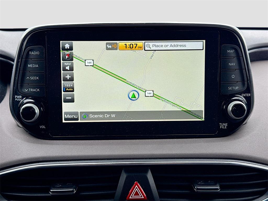 used 2020 Hyundai Santa Fe car, priced at $18,577