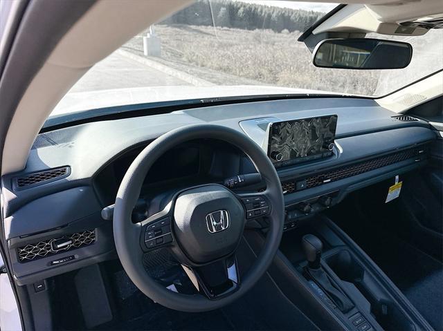 new 2025 Honda Accord car, priced at $30,750