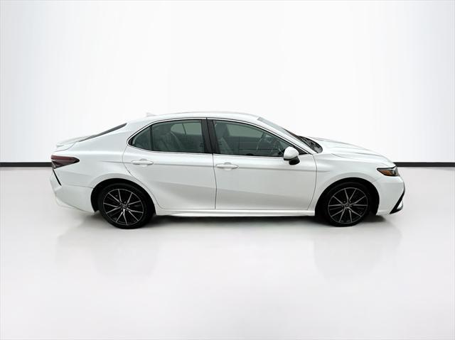 used 2021 Toyota Camry car, priced at $20,588