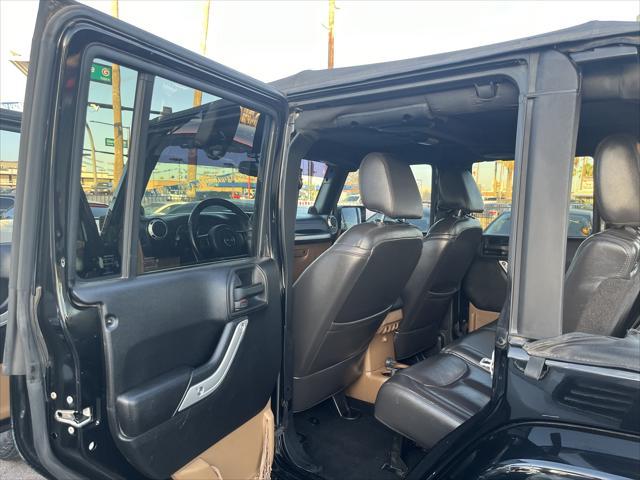 used 2014 Jeep Wrangler Unlimited car, priced at $15,995