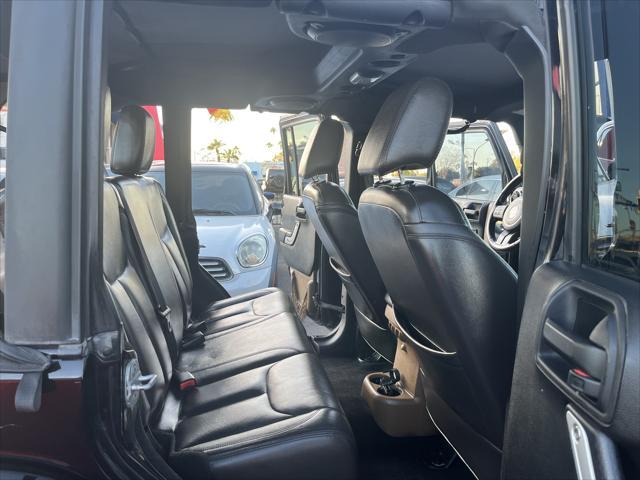 used 2014 Jeep Wrangler Unlimited car, priced at $15,995