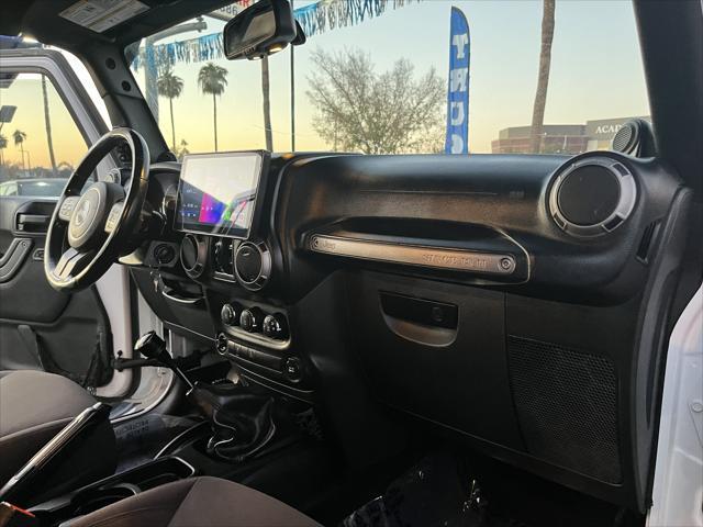 used 2013 Jeep Wrangler Unlimited car, priced at $15,995