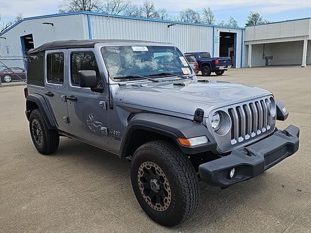 used 2021 Jeep Wrangler Unlimited car, priced at $27,900