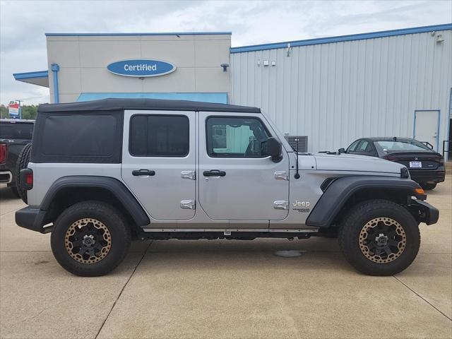 used 2021 Jeep Wrangler Unlimited car, priced at $27,800