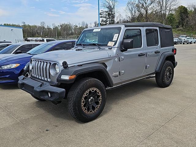 used 2021 Jeep Wrangler Unlimited car, priced at $27,900
