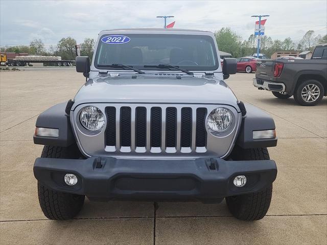 used 2021 Jeep Wrangler Unlimited car, priced at $27,800