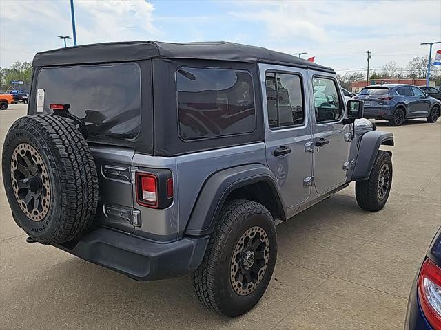 used 2021 Jeep Wrangler Unlimited car, priced at $27,900