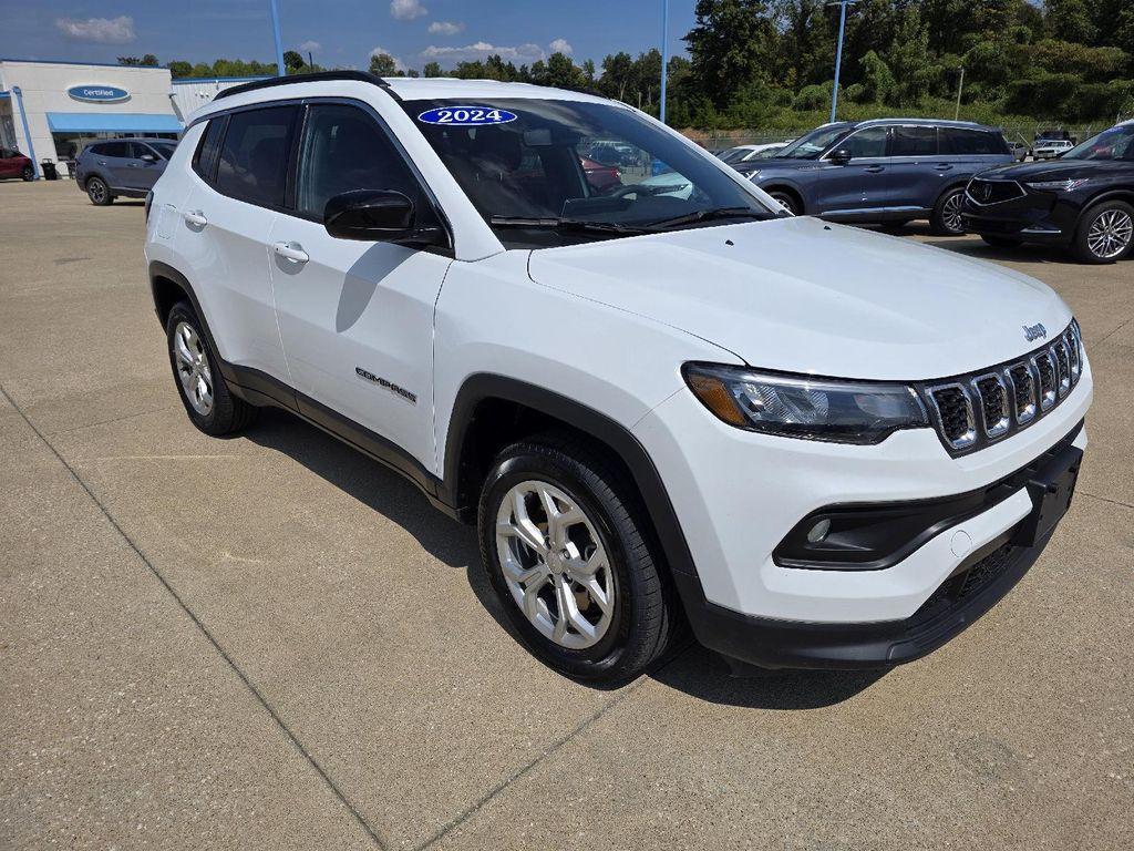 used 2024 Jeep Compass car, priced at $22,900