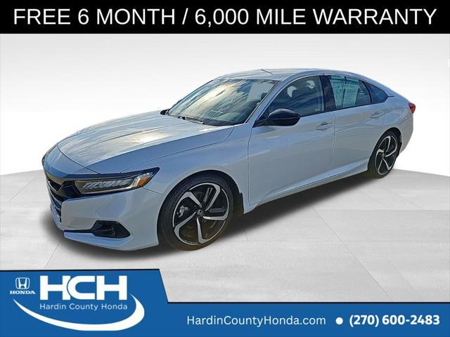 used 2022 Honda Accord car, priced at $26,821