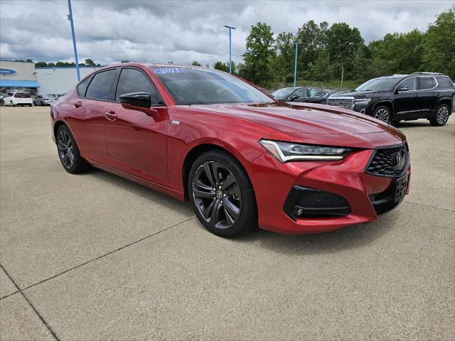used 2021 Acura TLX car, priced at $30,500