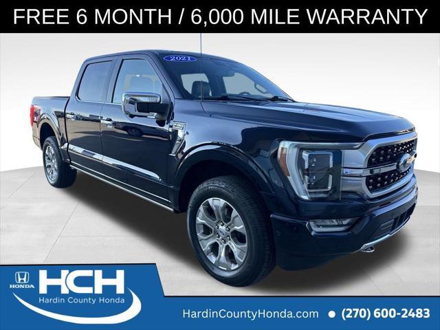 used 2021 Ford F-150 car, priced at $44,980