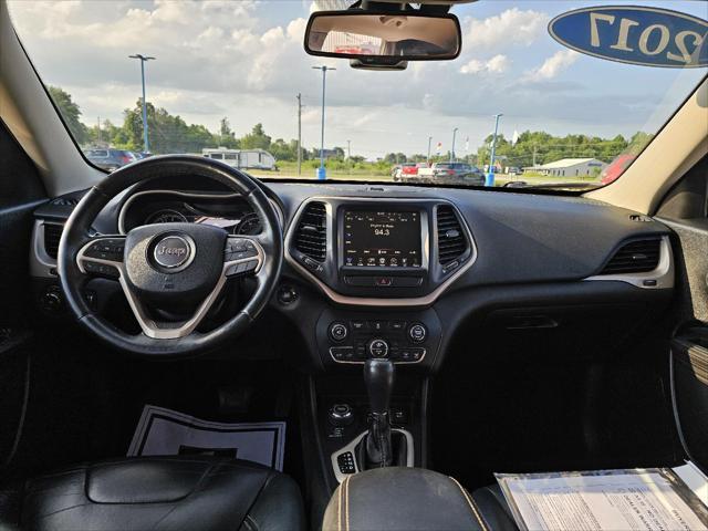 used 2017 Jeep Cherokee car, priced at $9,900