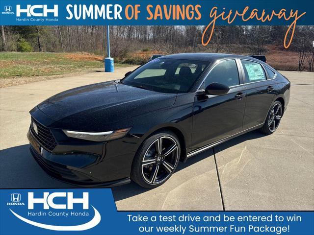 new 2025 Honda Accord Hybrid car, priced at $33,650