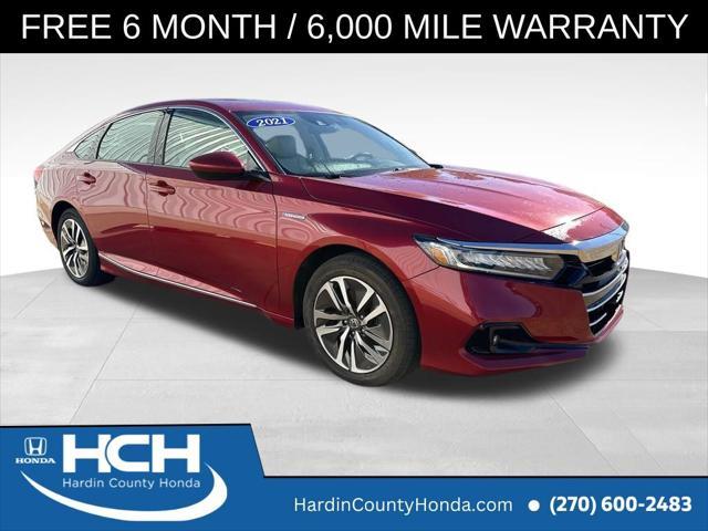 used 2021 Honda Accord Hybrid car, priced at $26,207