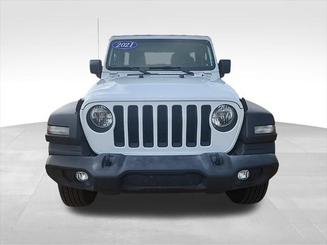 used 2021 Jeep Wrangler Unlimited car, priced at $30,110