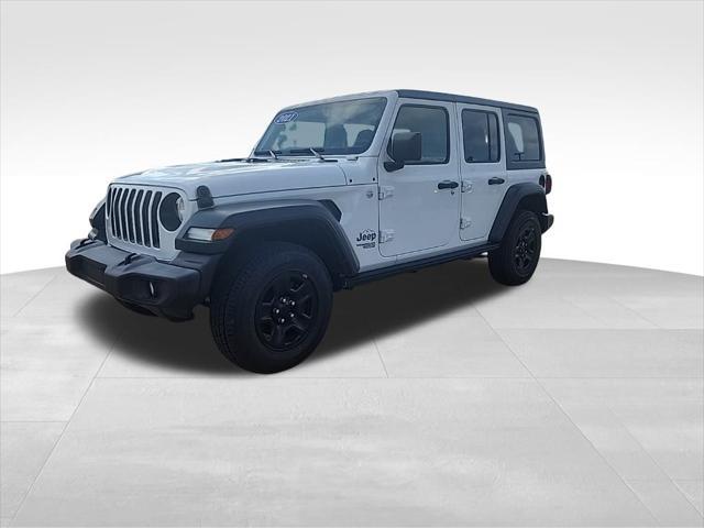 used 2021 Jeep Wrangler Unlimited car, priced at $30,110