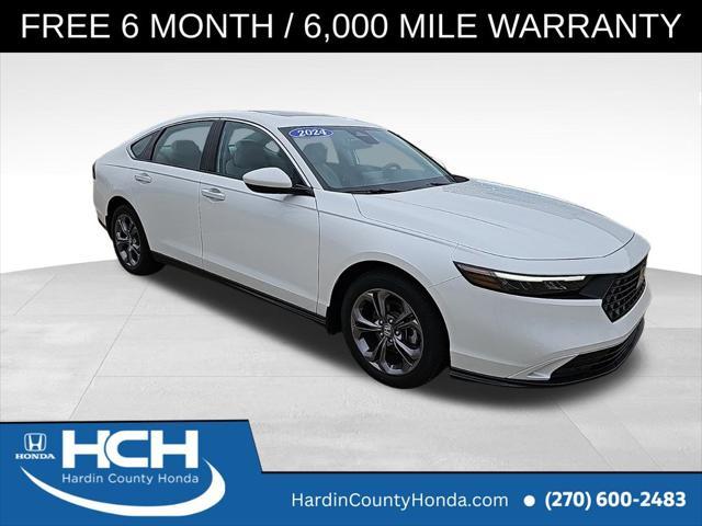 used 2024 Honda Accord car, priced at $27,336