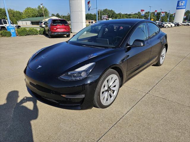 used 2022 Tesla Model 3 car, priced at $22,884