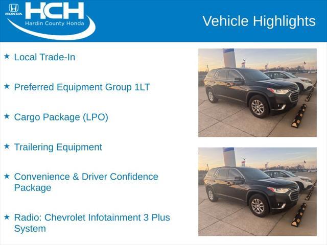 used 2020 Chevrolet Traverse car, priced at $17,835