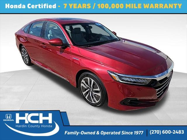 used 2021 Honda Accord Hybrid car, priced at $26,780
