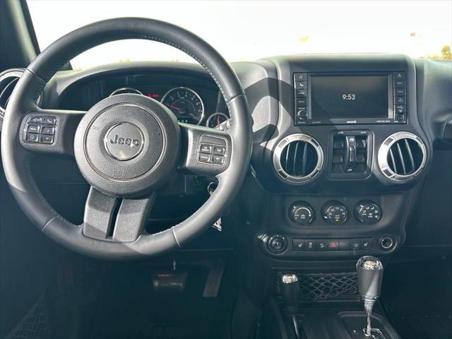 used 2014 Jeep Wrangler Unlimited car, priced at $15,711