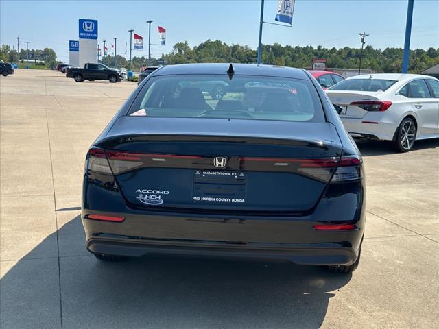 new 2024 Honda Accord car, priced at $31,005