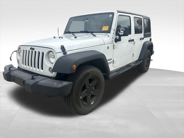 used 2016 Jeep Wrangler Unlimited car, priced at $18,370