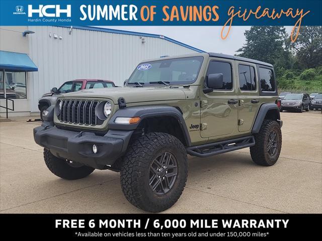 used 2025 Jeep Wrangler car, priced at $43,900