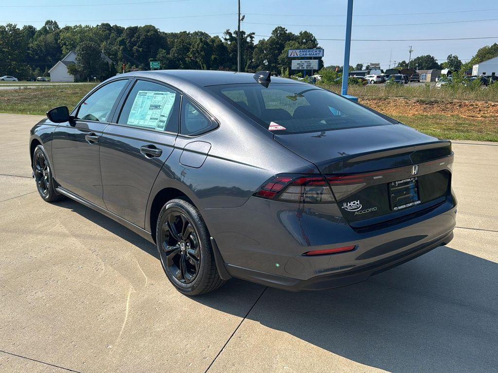 new 2025 Honda Accord car, priced at $30,275