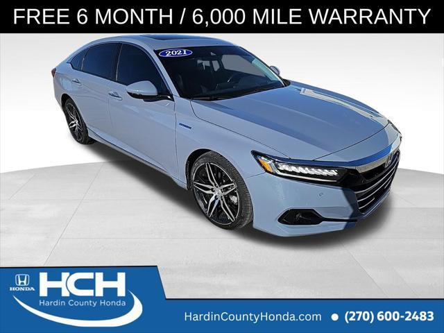 used 2021 Honda Accord Hybrid car, priced at $23,200