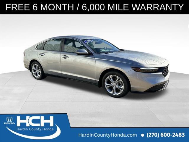 used 2024 Honda Accord car, priced at $25,861