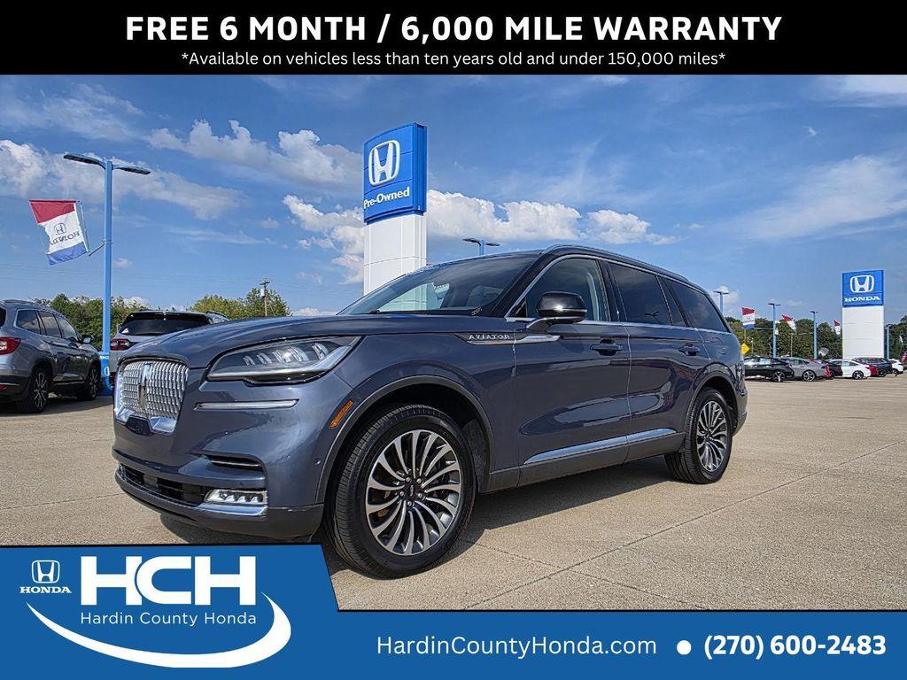 used 2021 Lincoln Aviator car, priced at $27,900
