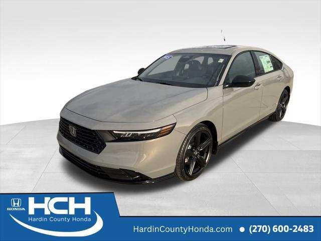 new 2025 Honda Accord Hybrid car, priced at $36,925