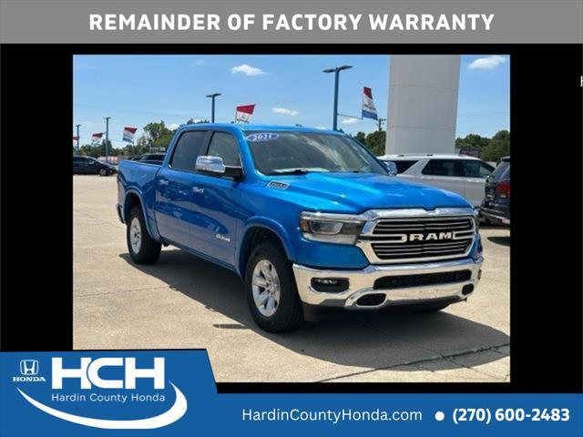 used 2021 Ram 1500 car, priced at $33,656