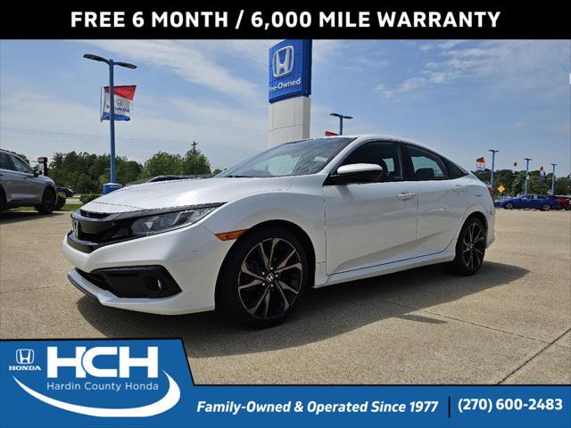 used 2020 Honda Civic car, priced at $22,900